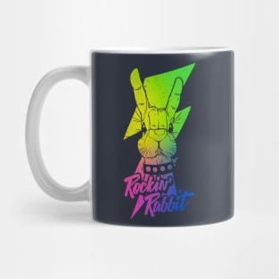 Rockin Rabbit v02 Mug